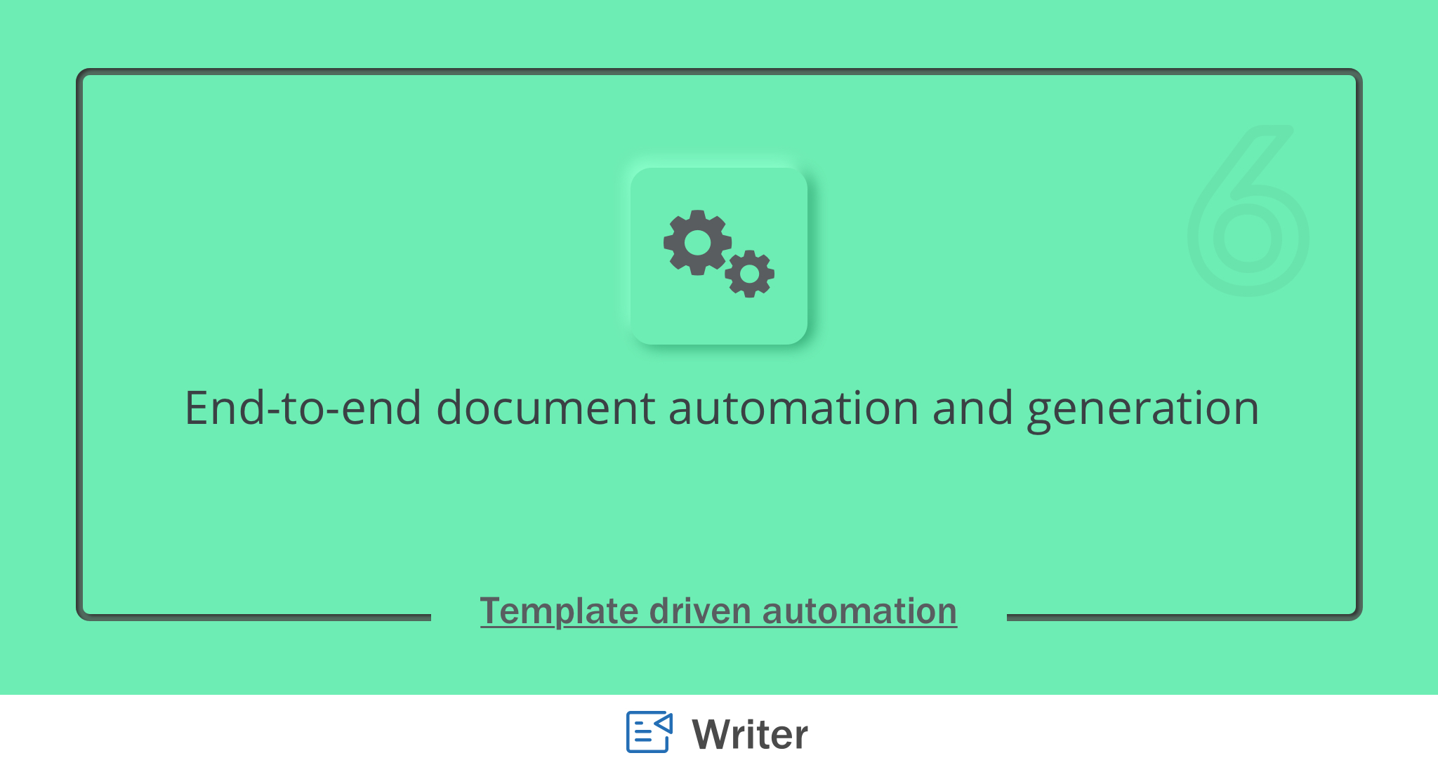 Introducing template-driven document automation in Writer