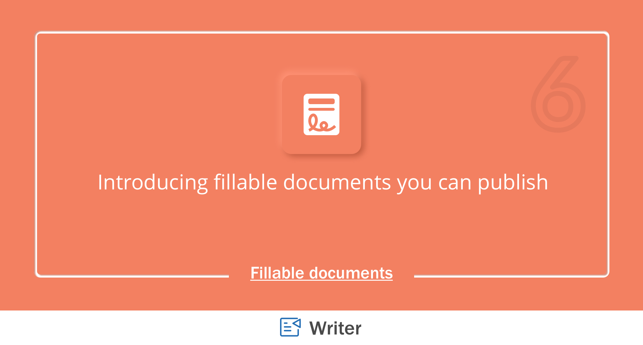 Introducing Fillable Documents in Zoho Writer