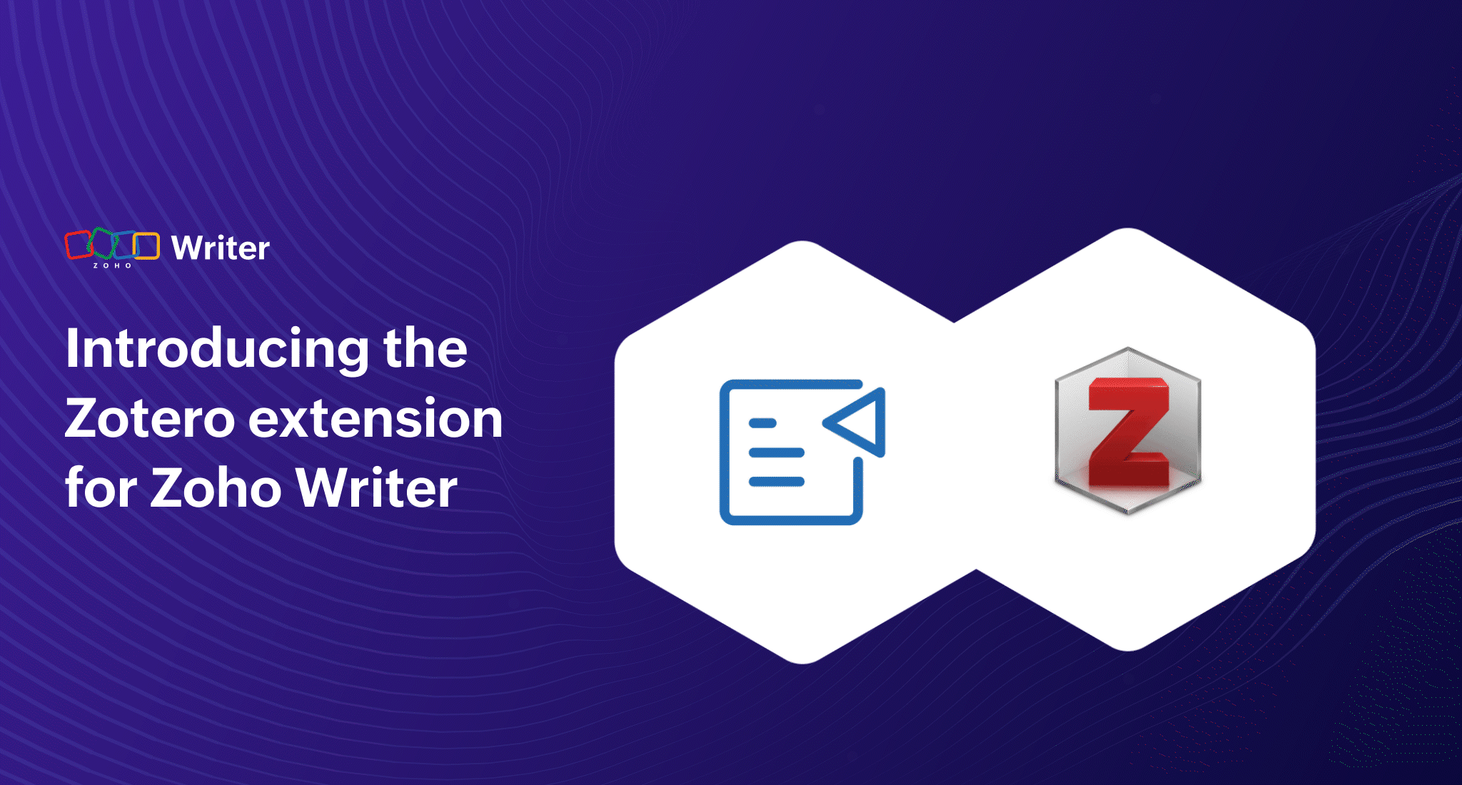 Introducing the Zotero extension for Zoho Writer