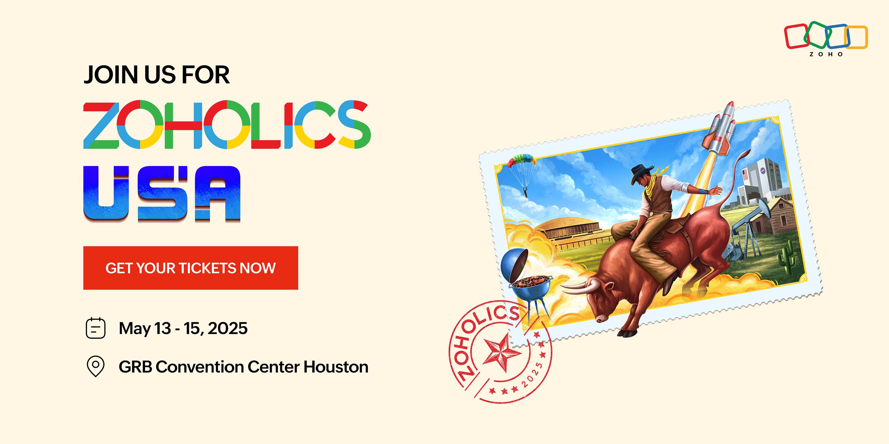 Transform your business with innovation at Zoholics USA, 2025!