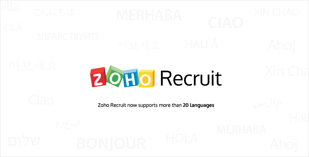 23 and Counting: Localize Recruitment with Zoho Recruit 