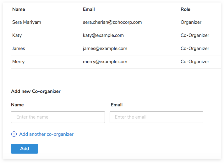 Introducing Co Organizers For Webinars In Zoho Meeting Zoho Blog