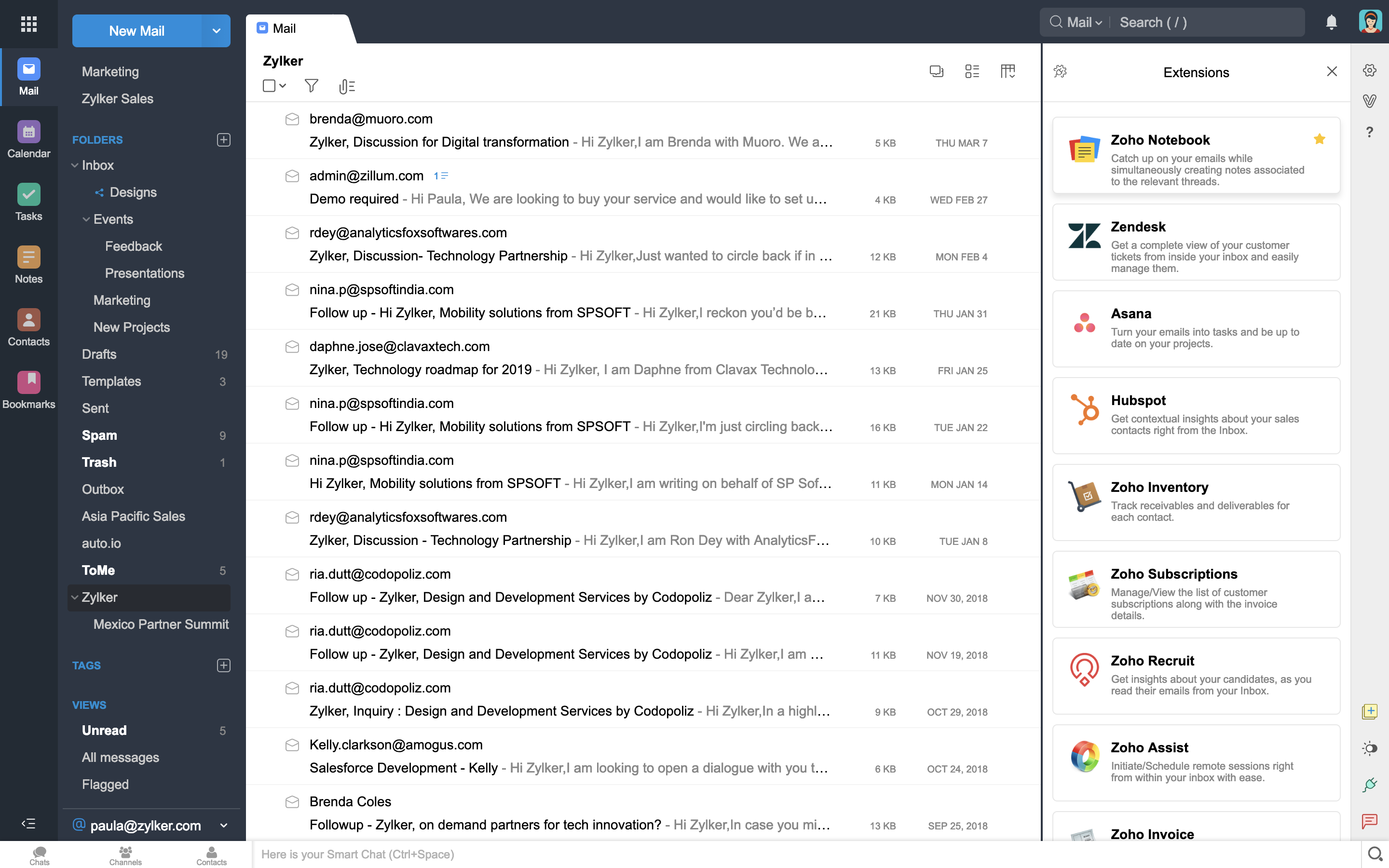 New Notebook Integration Bring Your Ideas Into Your Inbox Zoho Blog