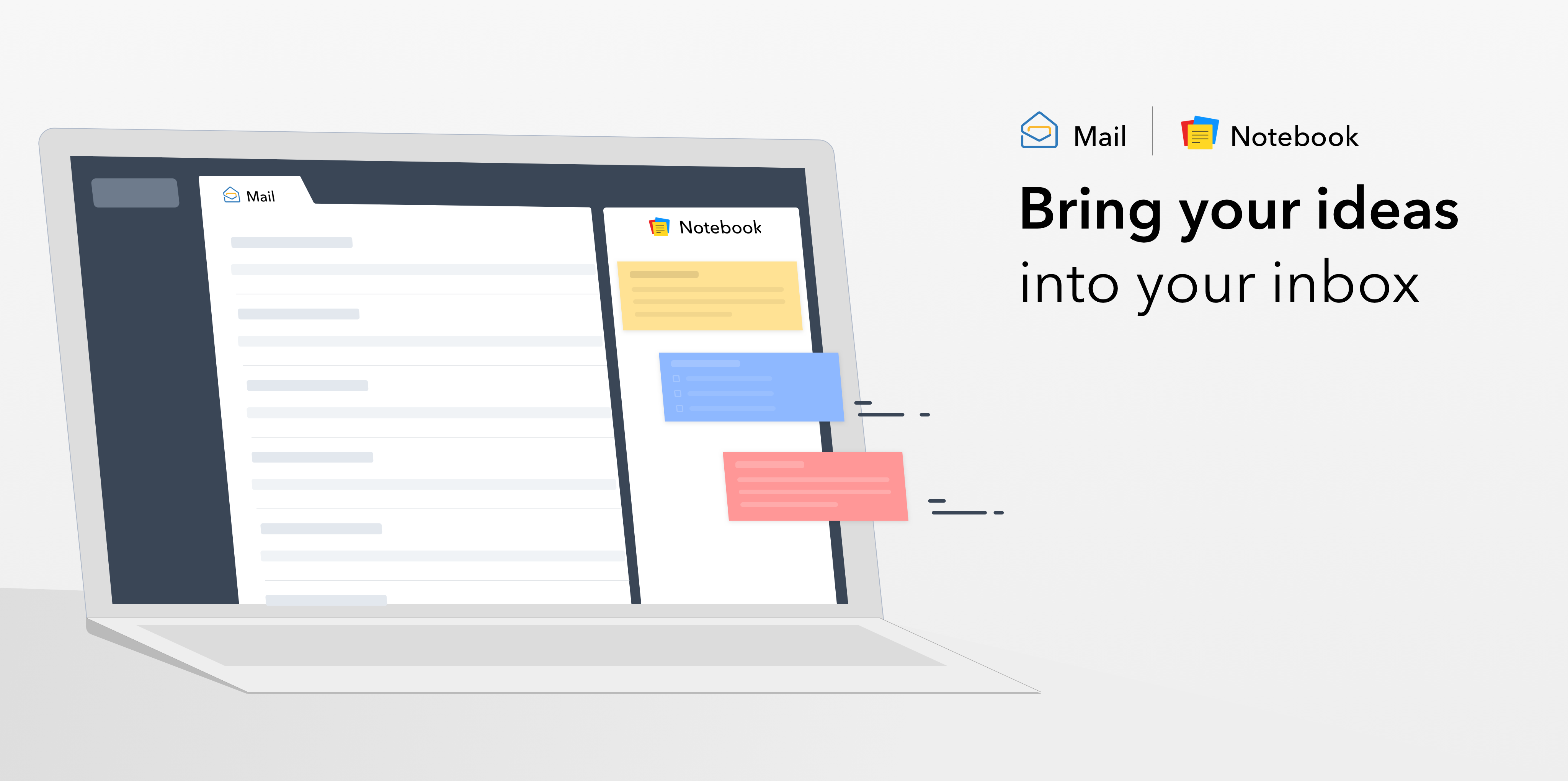 New Notebook Integration: Bring Your Ideas into Your Inbox