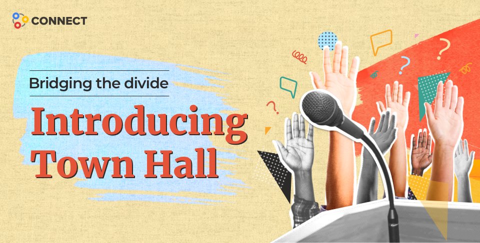 Bridging The Divide Introducing Town Hall In Zoho Connect Zoho Blog