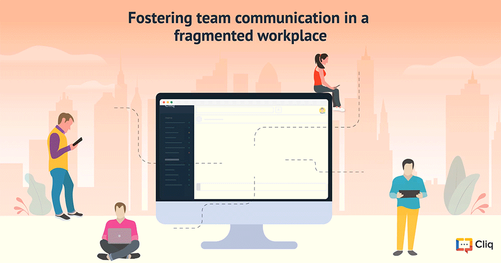 Fostering team communication in a fragmented workplace