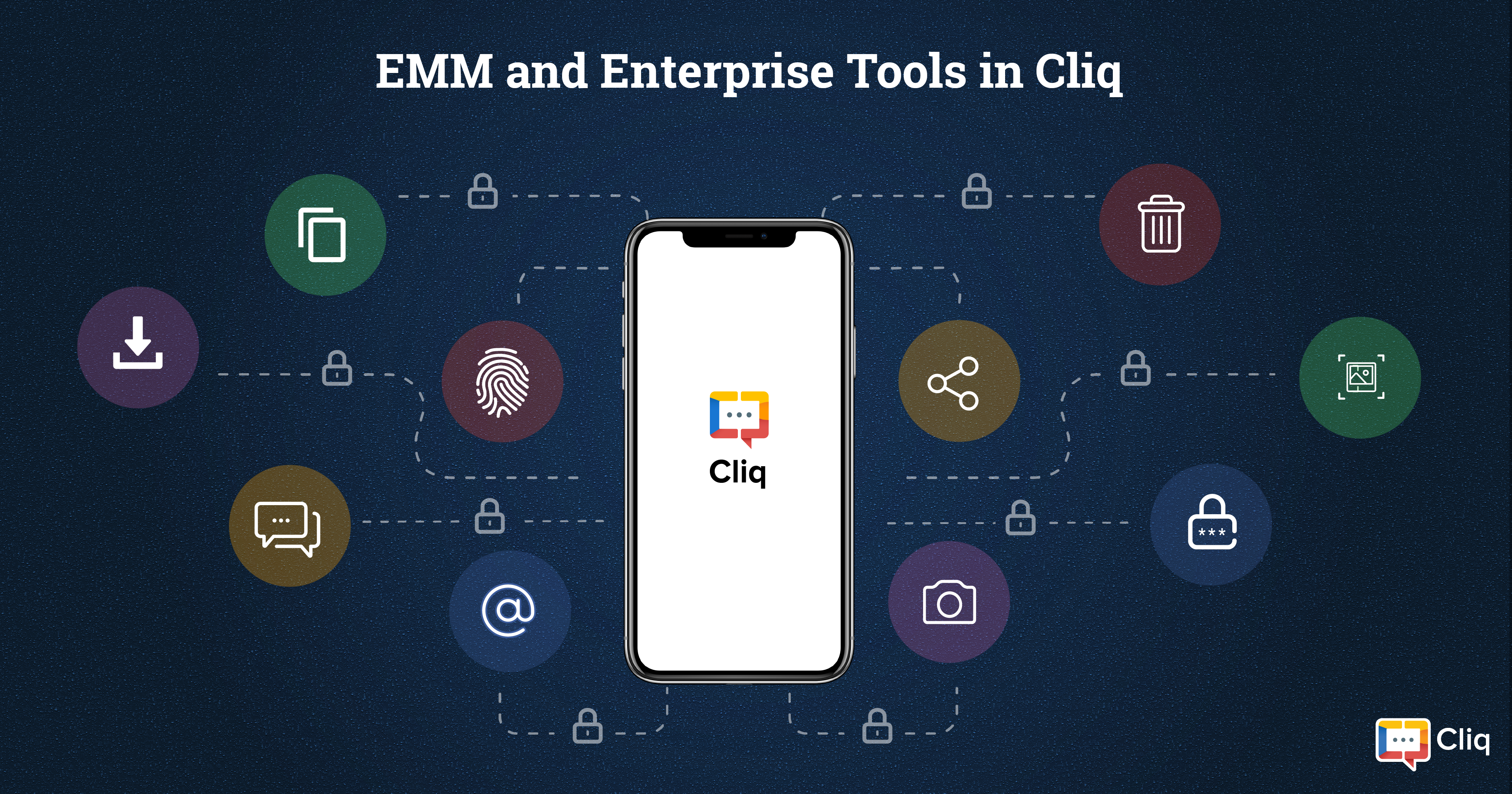 EMM in Cliq — Secure Your Business Collaboration With Mobility Management