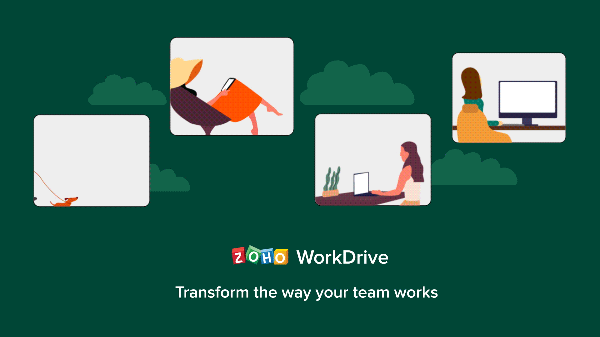 Zoho WorkDrive–teamwork done right