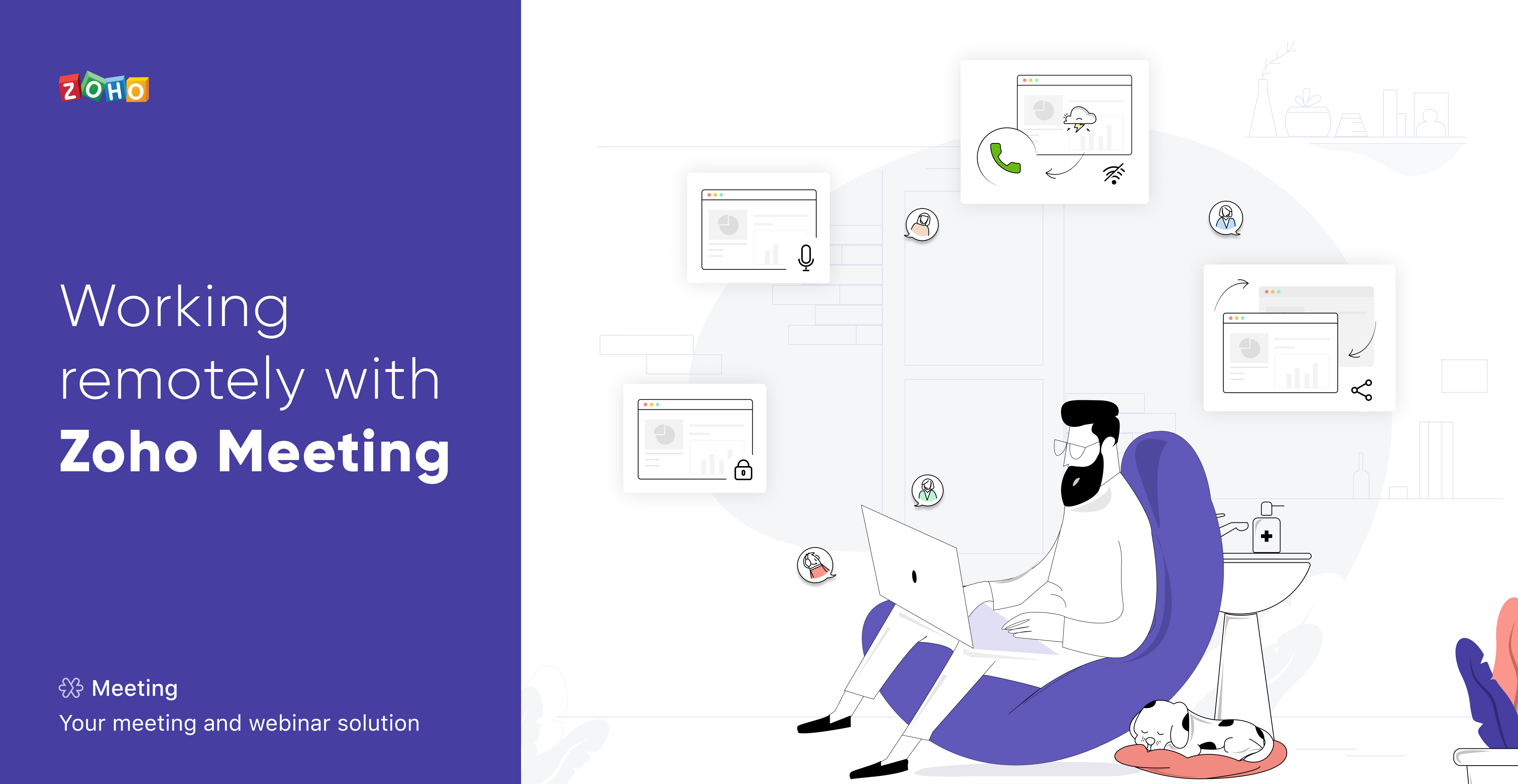 Working Remotely with Zoho Meeting