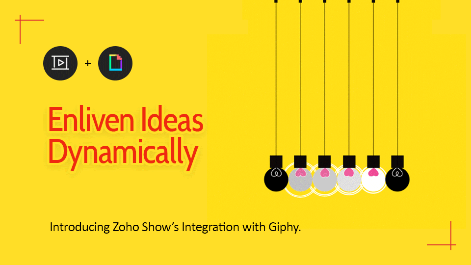 Introducing Zoho Show’s integration with Giphy