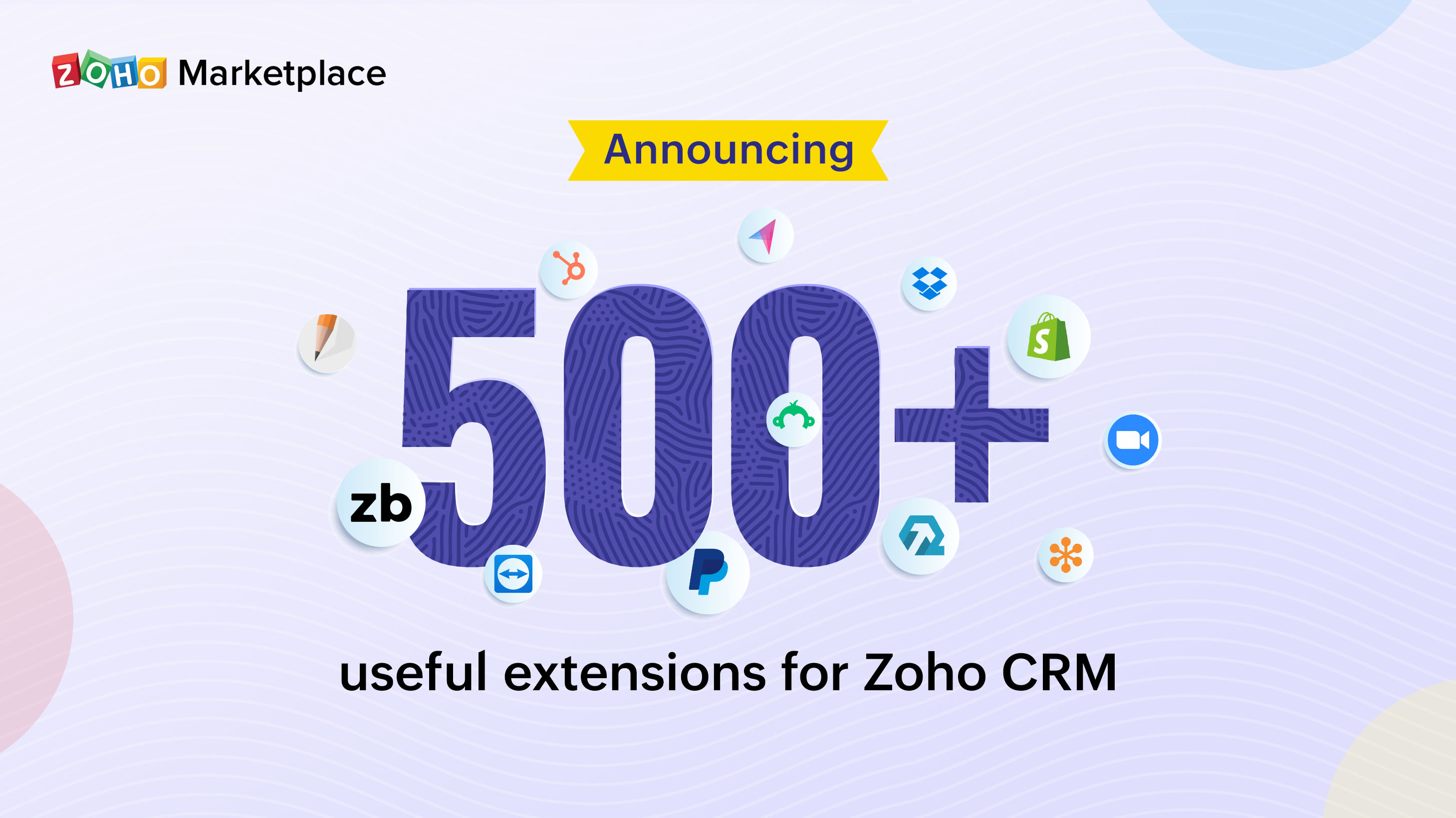 Announcing 500 Useful Extensions For Zoho Crm Zoho Blog