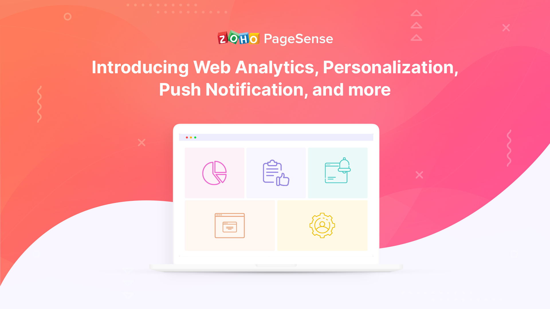 PageSense: Introducing Web Analytics, Personalization, Push Notification, and more