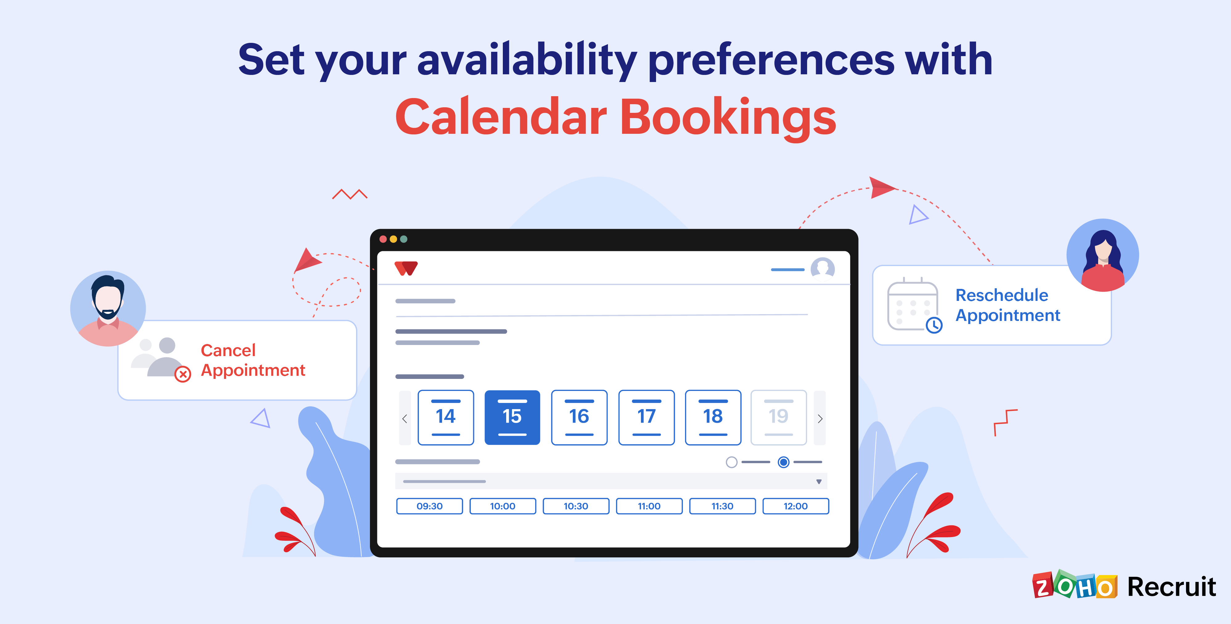 Announcing Business Hours and Calendar Bookings in Zoho Recruit