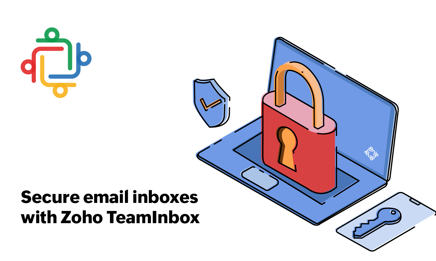 Secure email inboxes with Zoho TeamInbox