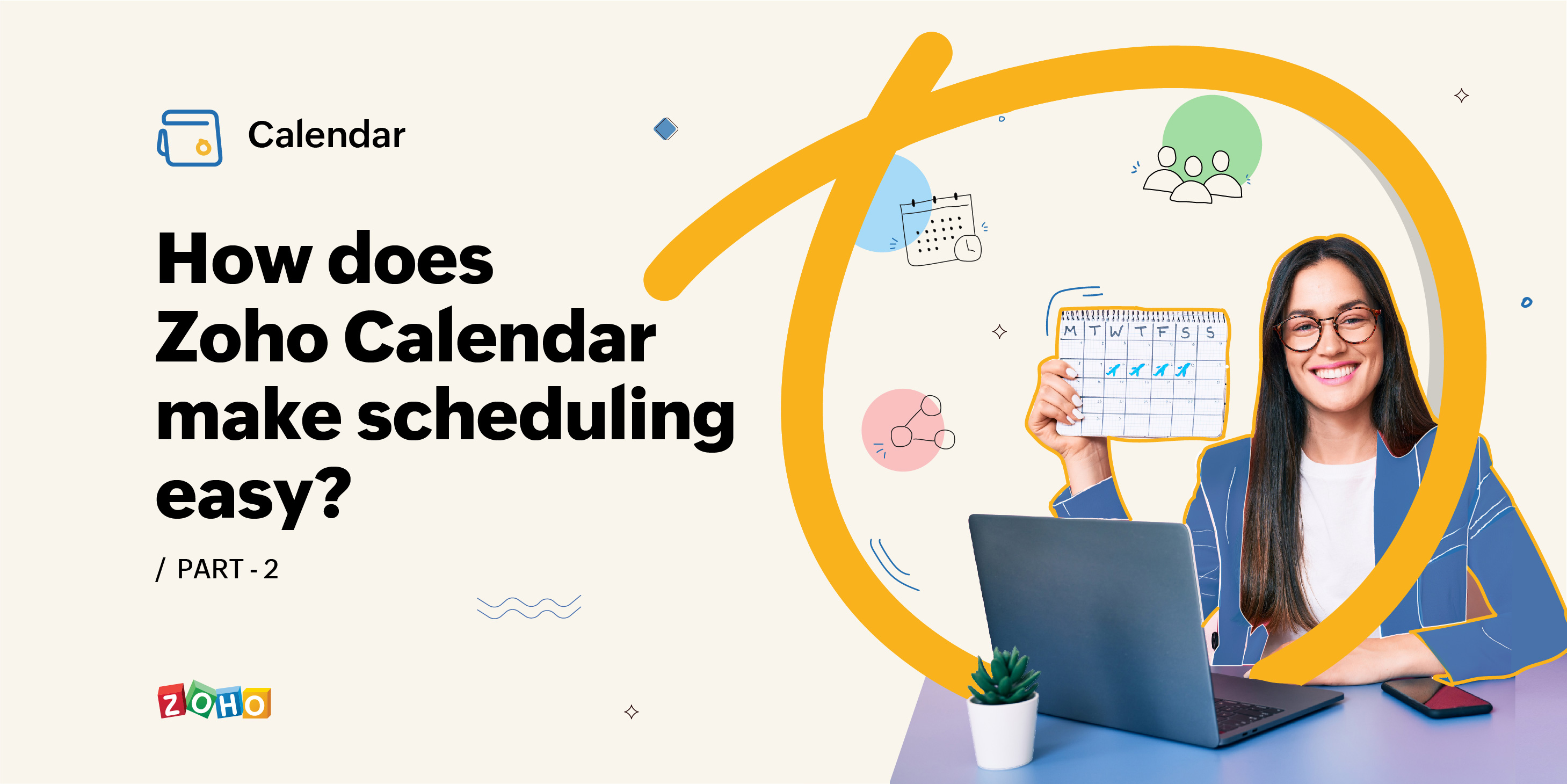 Managing multiple calendars using Zoho Calendar