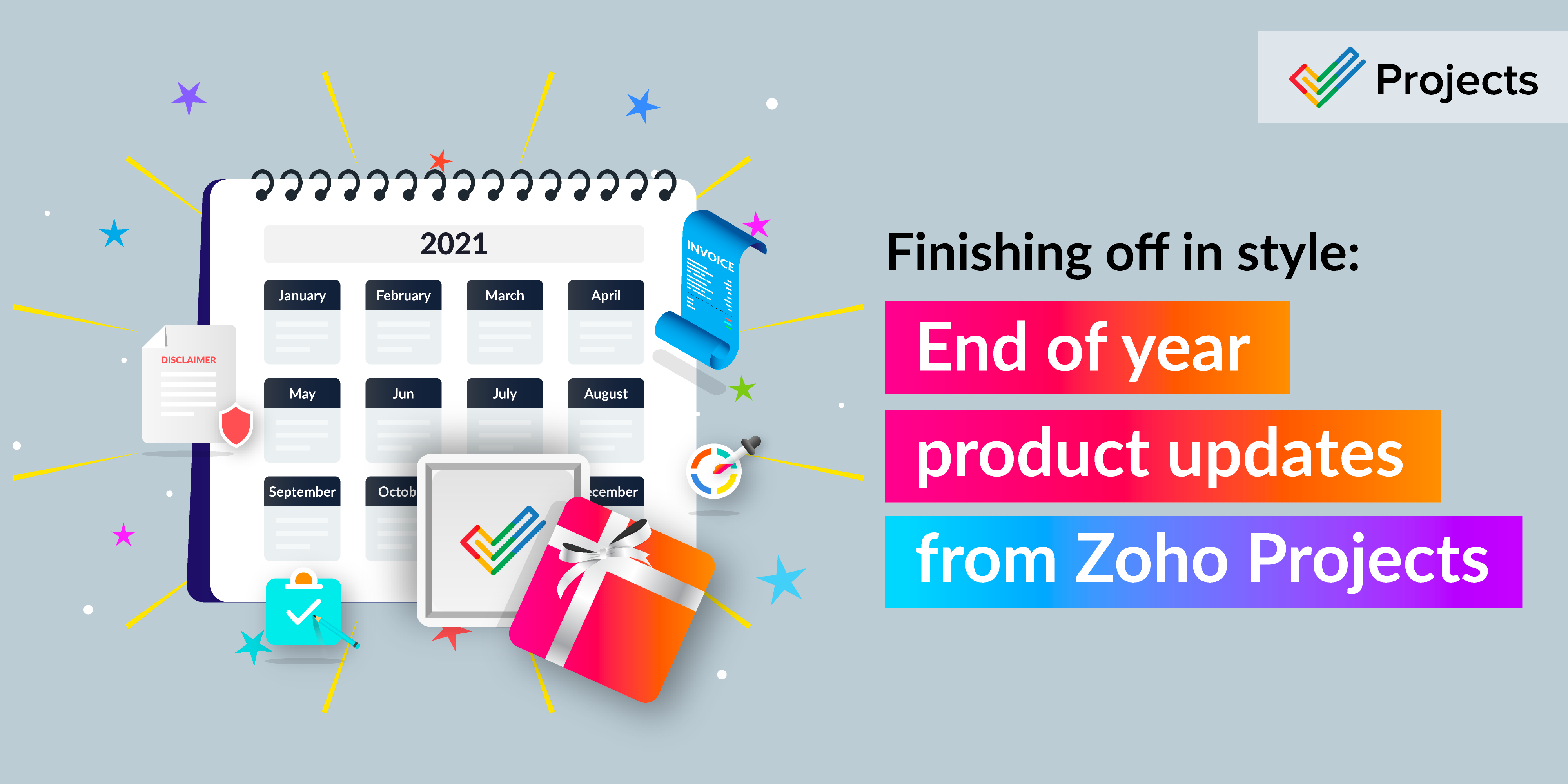 Finishing off in style: End-of-year product updates from Zoho Projects