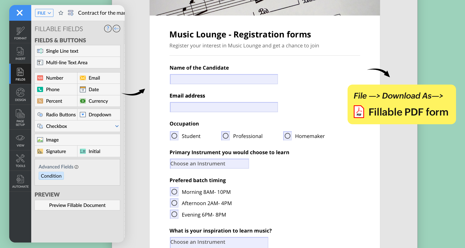 Fillable Enhancements that'll help you do more - Zoho Blog