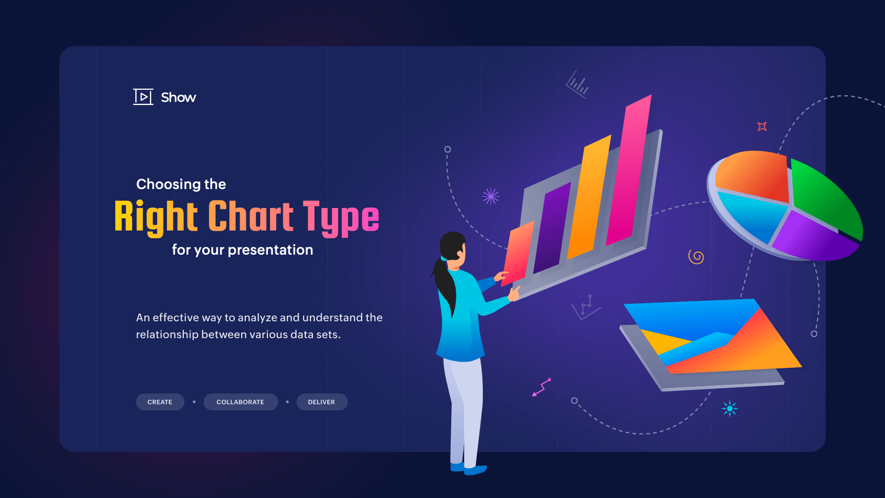 Choosing the right chart type for your presentation
