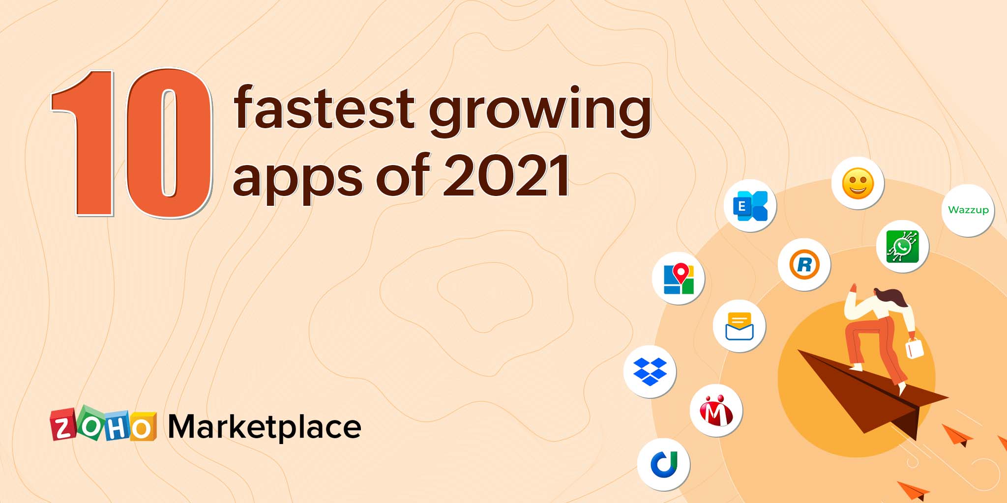 10 fastest growing apps of 2021