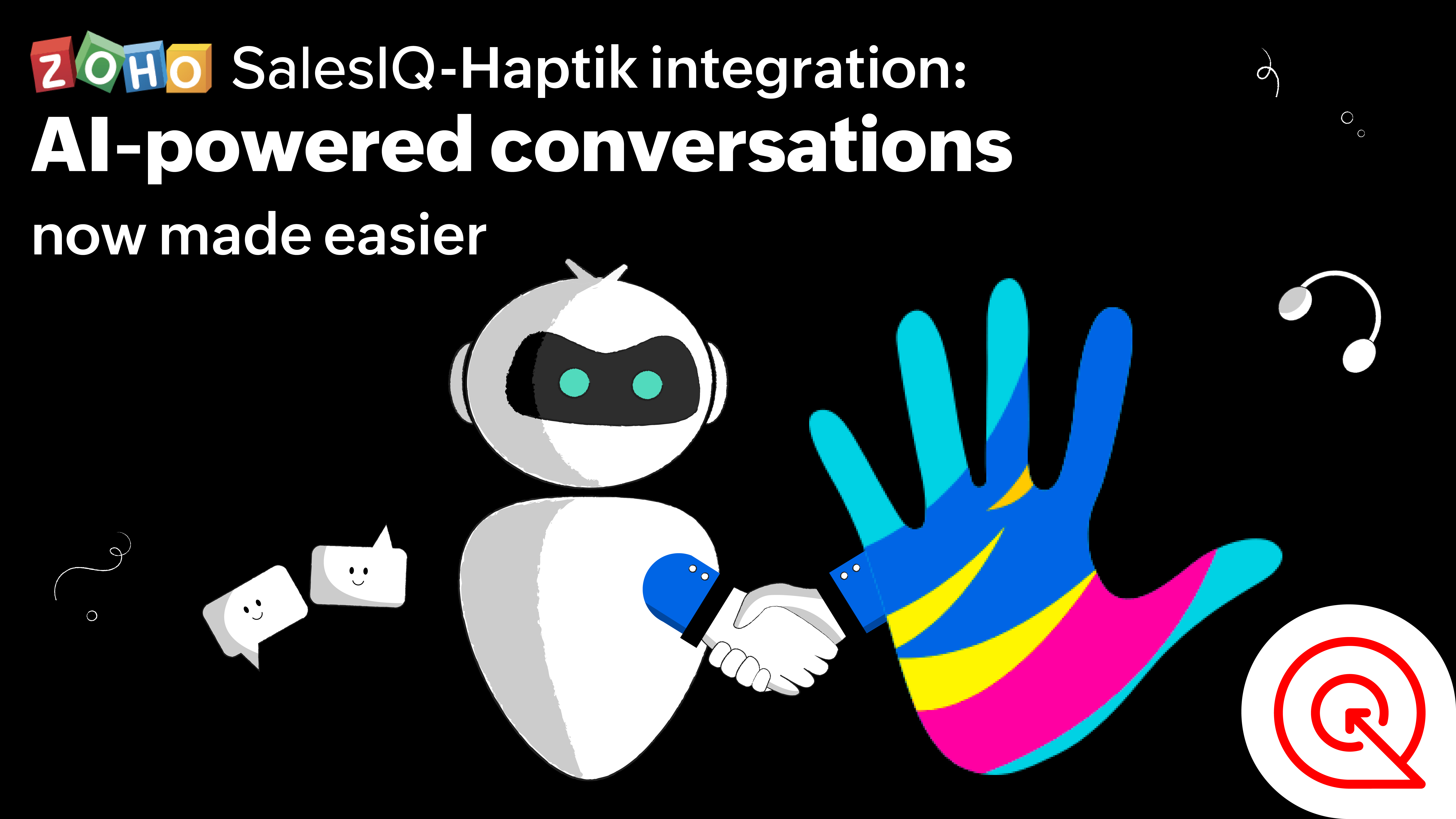SalesIQ-Haptik integration: AI-powered conversations now made easier