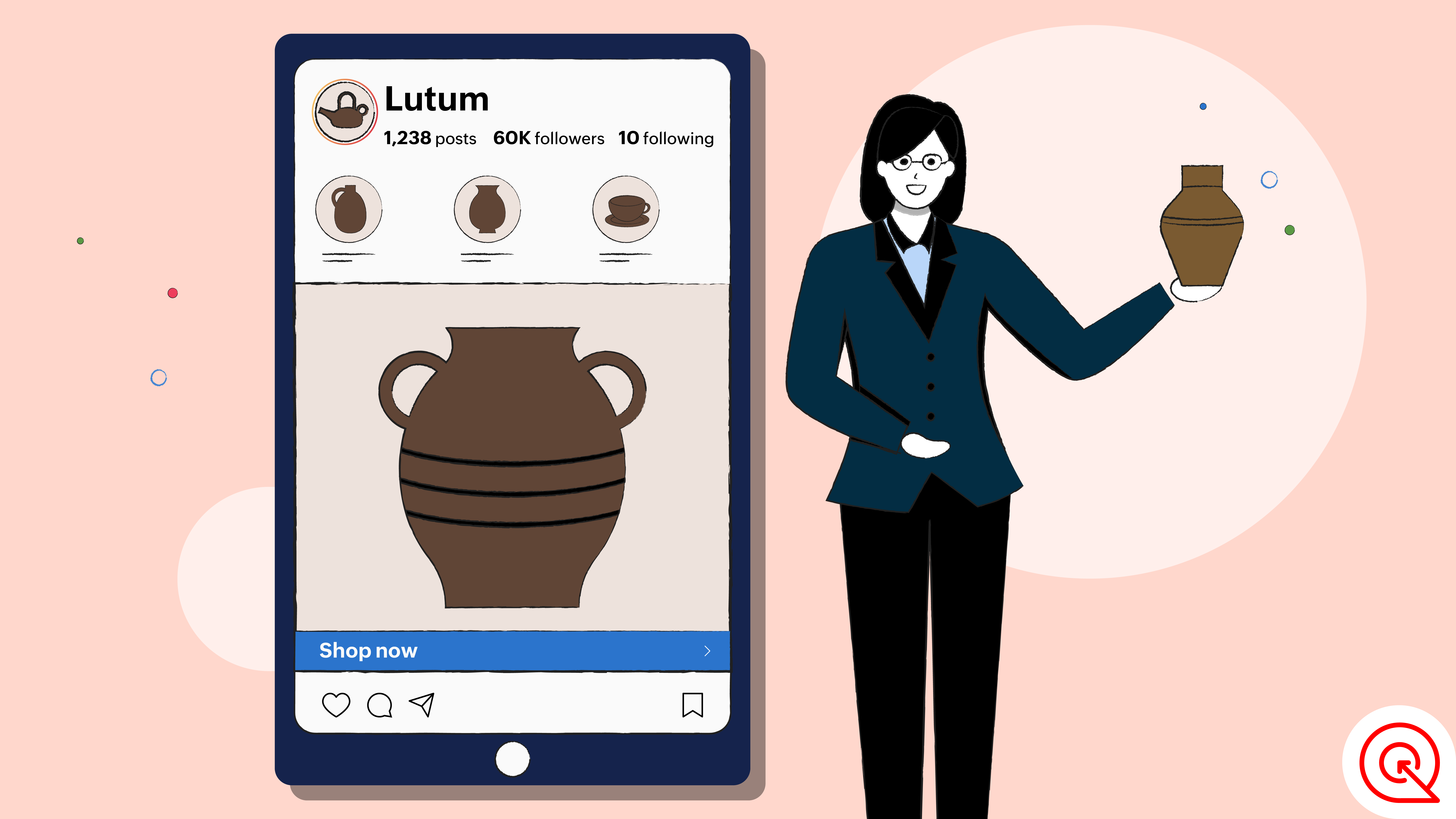 Lutum Instagram integration