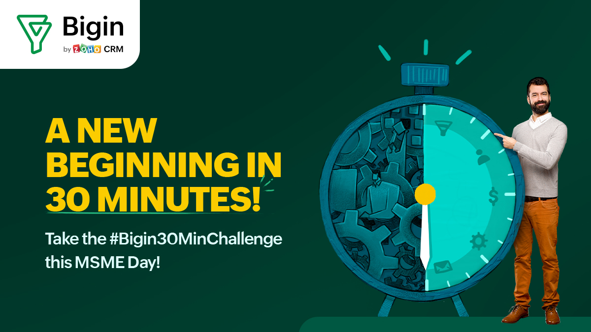 30 minutes is all you need. Change your business forever this MSME Day!