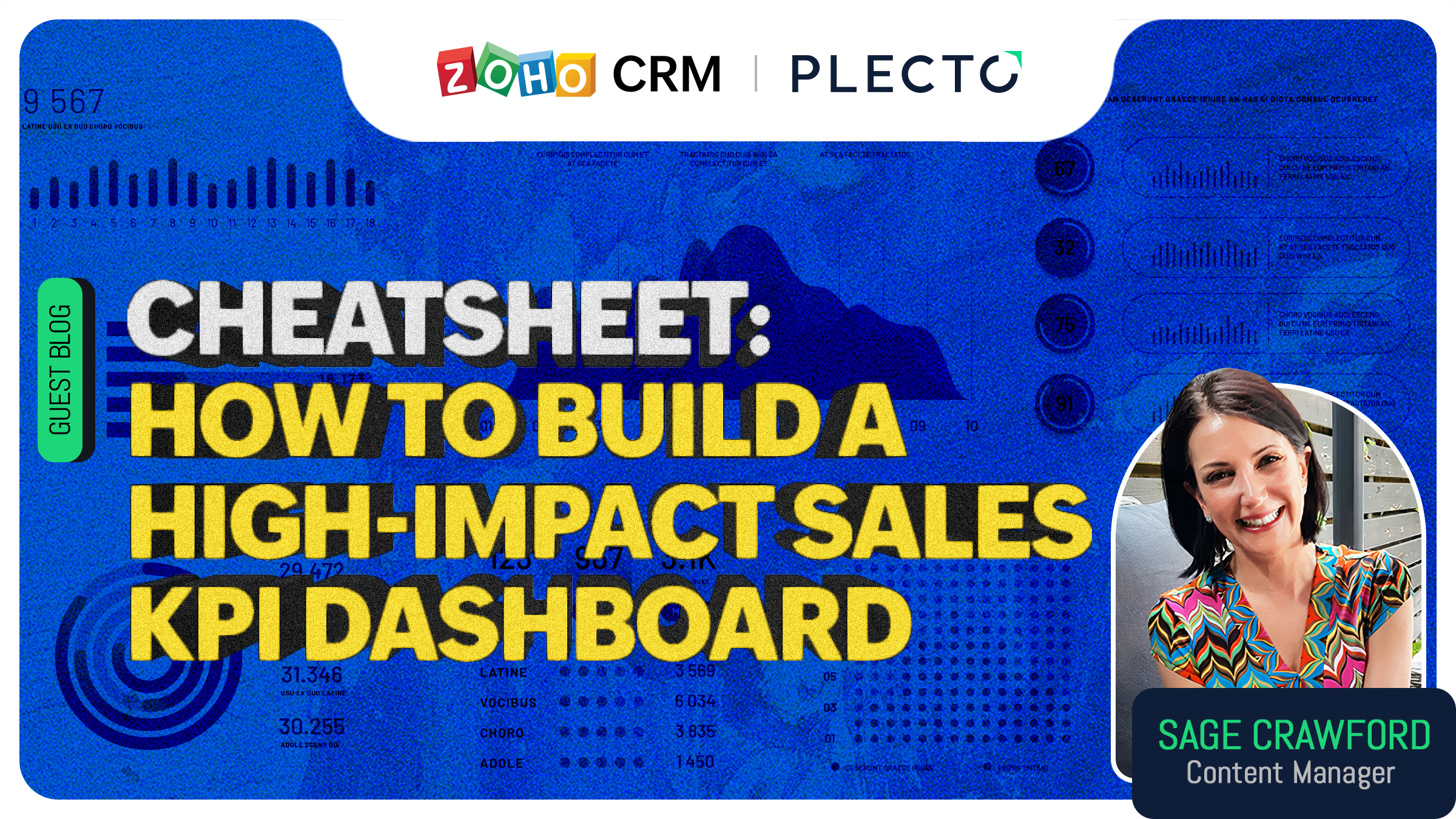 Cheatsheet: How to build a high-impact sales KPI dashboard