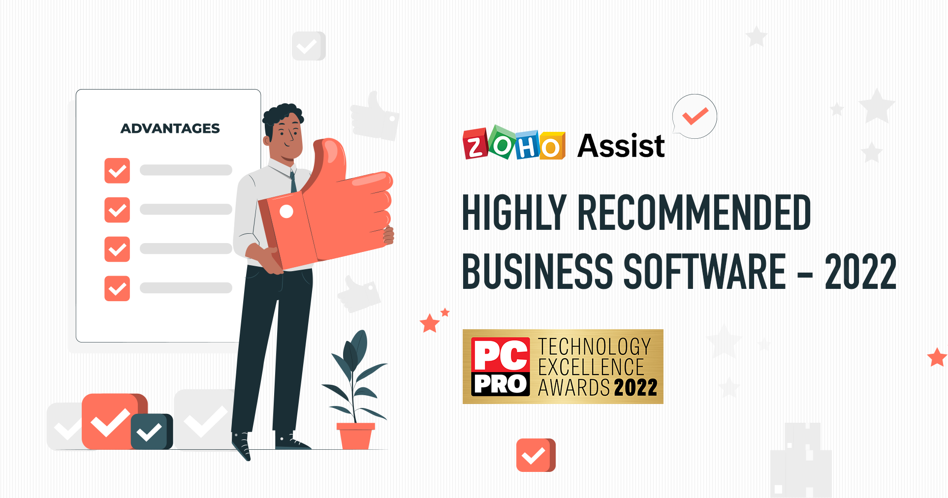 Discover why Zoho Assist is highly recommended business software